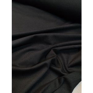 Jersey Milano Lourd Milo - "Spéciale Lory Courte" - Coupon de 1.50m - jusqu'au 44 - Noir