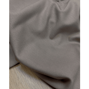 Jersey Milano Lourd Milo - "Spéciale Lory Courte" - Coupon de 1.50m - jusqu'au 44 - Beige Foncé
