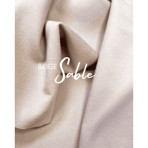 Jersey Milano Lourd Milo - "Spéciale Lory Courte" - Coupon de 1.50m - jusqu'au 44 - beige Sable