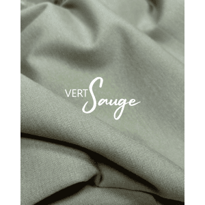 Jersey Milano Lourd Milo - "Spéciale Lory Courte" - Coupon de 1.50m - jusqu'au 44 - Vert Sauge