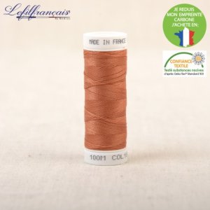 Fils à Coudre Polyester 100 m - Le Fil Français - 180 Orange