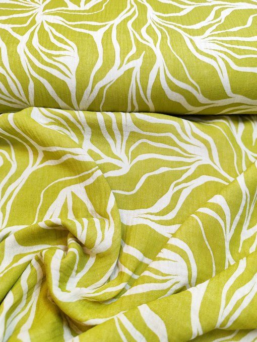 Double Gaze Citron - Coupon 1m