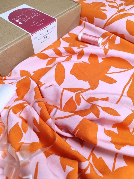 Mon Joli Coffret - La Robe Sorelle" Version Longue" - Coffret n°7 B-Viscose