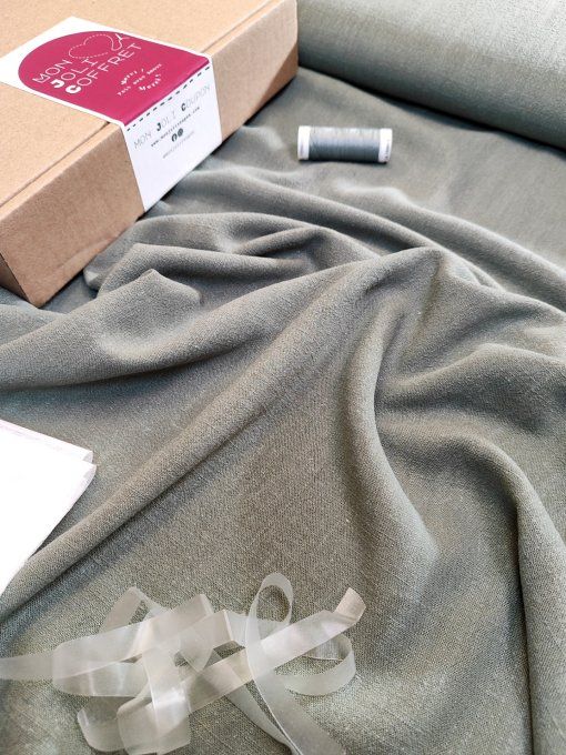 Mon Joli Coffret - La Robe Sorelle" Version Courte" - Coffret n°2- Lin/viscose