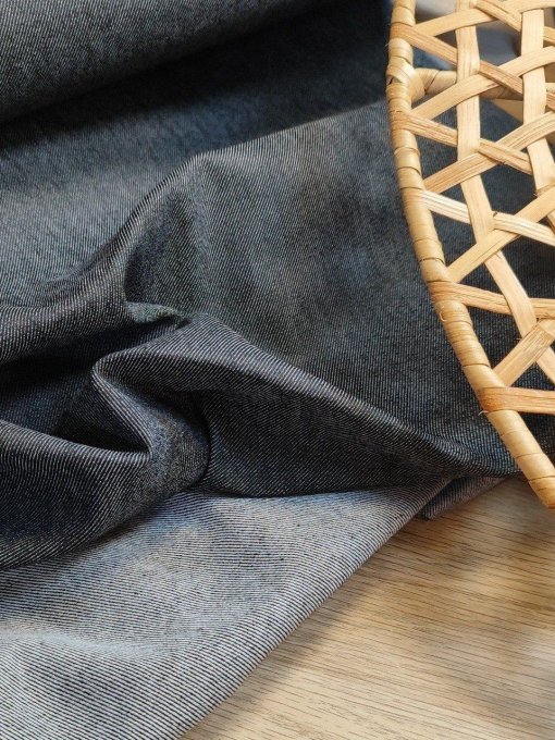 Mon Joli Coffret - La Veste Snap - Gabardine Stretch Noir - Boutons