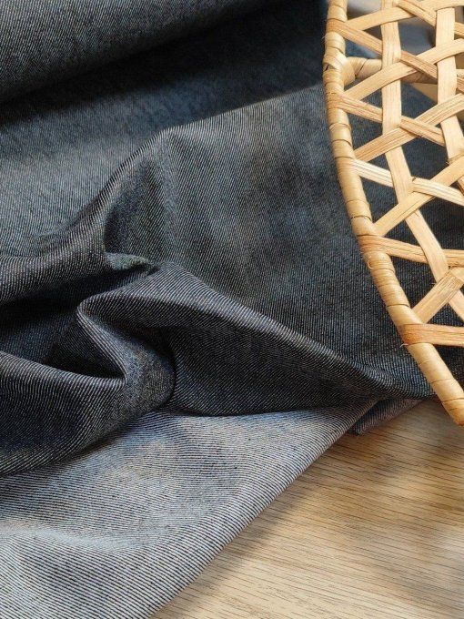 Mon Joli Coffret - La Veste Snap - Gabardine Stretch Noir - Pressions