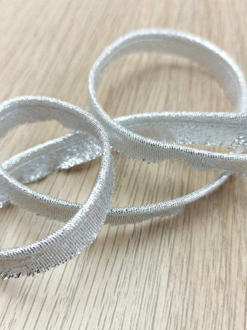 Passepoil Lurex Argent - au mètre 
