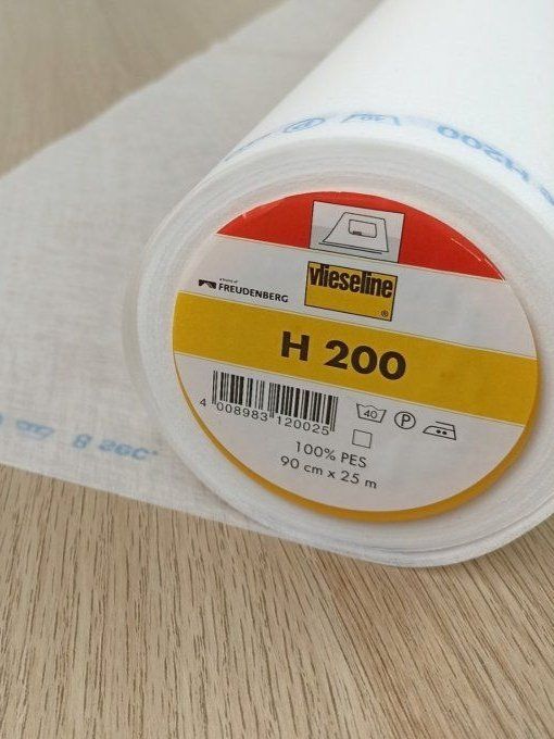 Thermocollant Vlieseline H200 Blanc - par 10 cm