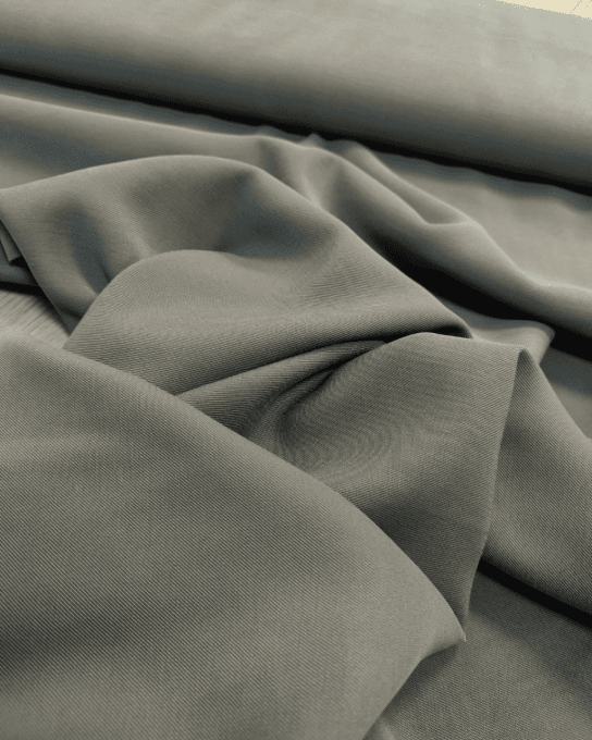 Twill de Viscose Velvis kaki  - Coupon 90cm 