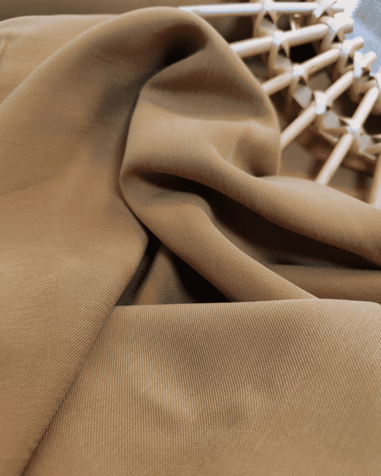 Twill de Viscose Velvis Camel  - par 10cm 