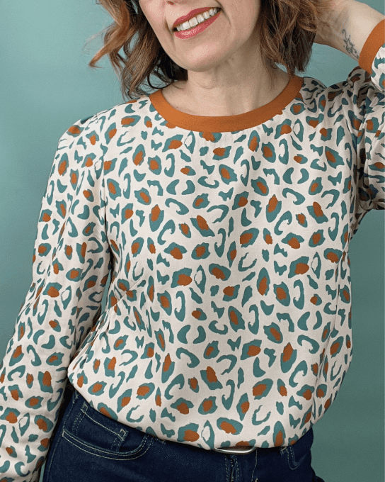 Mon Joli Coffret - La blouse Belam - Popeline de viscose Mowgli Multicolore - Eglantine et Zoé