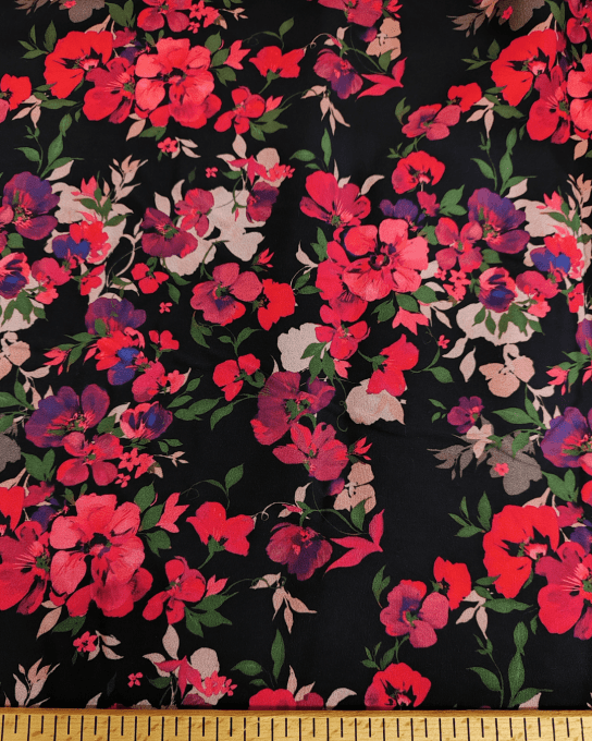 Popeline de viscose Scarlett - Ecovero - Coupon 60 cm