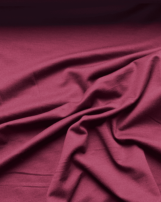 Jersey Lourd de Bambou Bordeaux - par 10 cm 