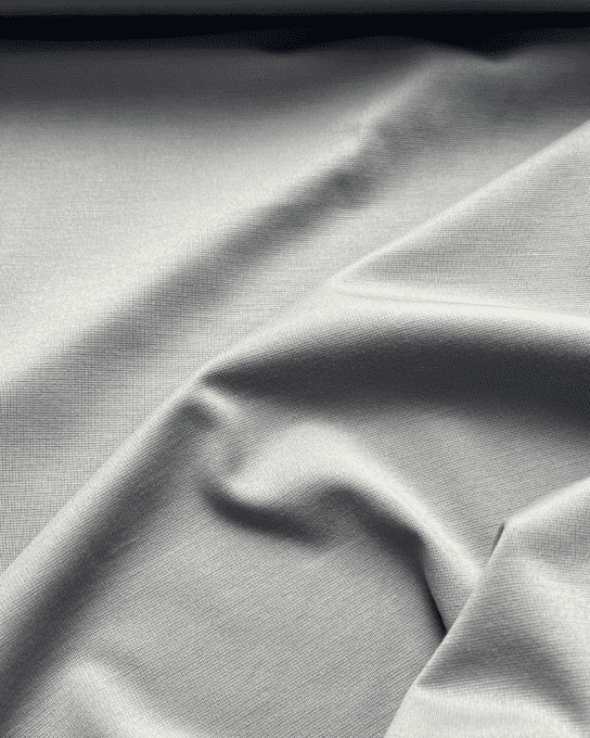 Jersey Lourd de Bambou Gris clair - par 10 cm  