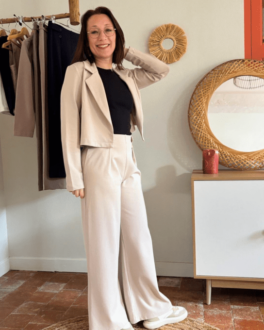 Mon Joli Coffret - Le Pantalon Pym's - Milano Sable