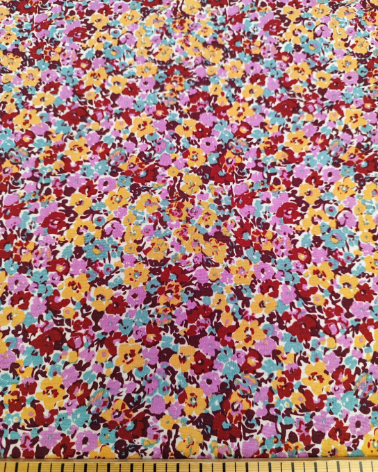 Popeline de Viscose Eglantine - par 10 cm