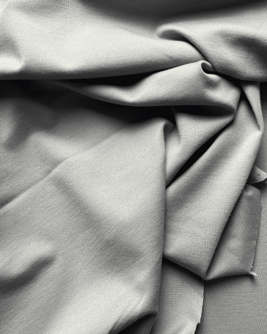 Jersey Lourd de Bambou Gris clair - par 10 cm  