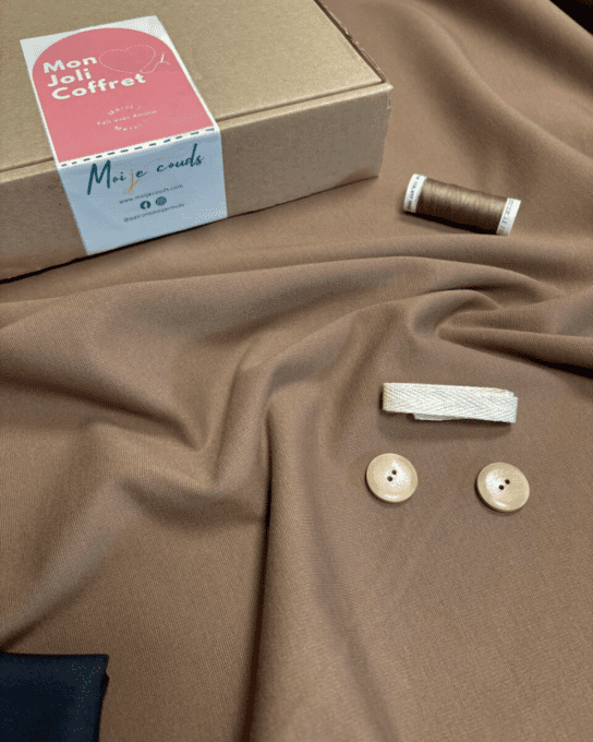 Mon Joli Coffret - La Veste Lory - Milano Marron Glacé