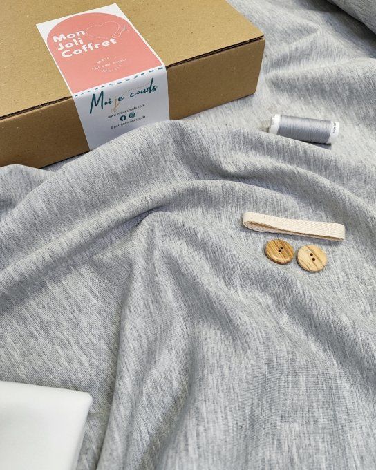 Mon Joli Coffret - La Veste Lory - Milano Gris Chiné