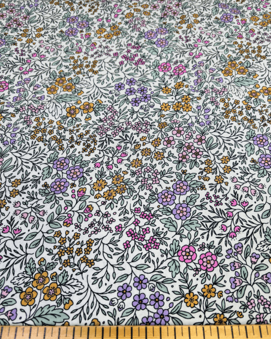 Popeline de viscose Eden - Ecovero - par 10 cm 