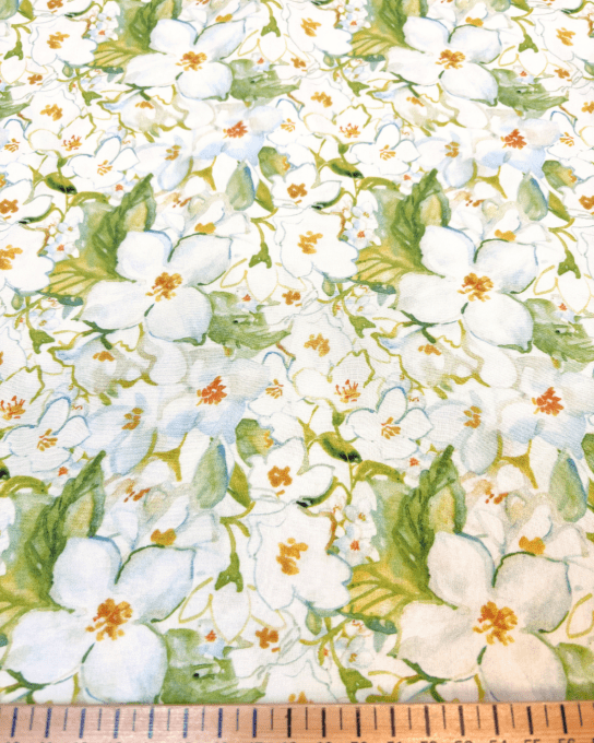 Popeline de Viscose Julep - par 10 cm 