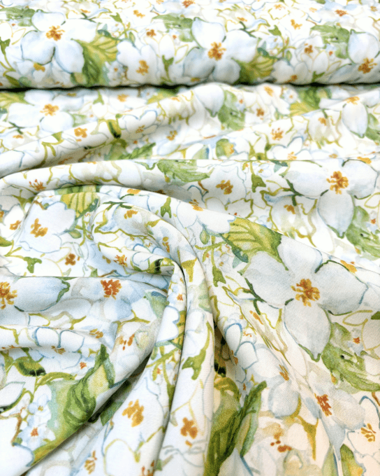 Popeline de Viscose Julep - par 10 cm 