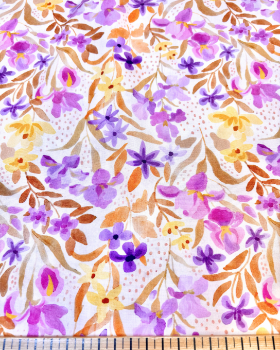 Popeline de viscose Bellini - Ecovero - par 10 cm