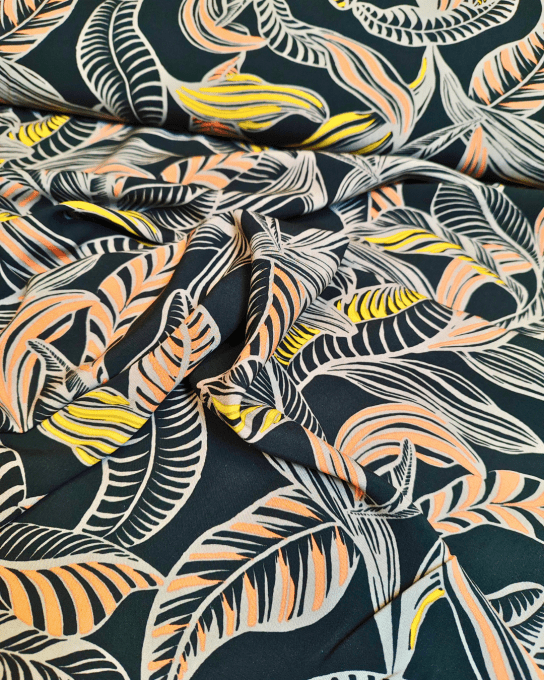 Popeline de viscose Gina - Ecovero - par 10 cm 