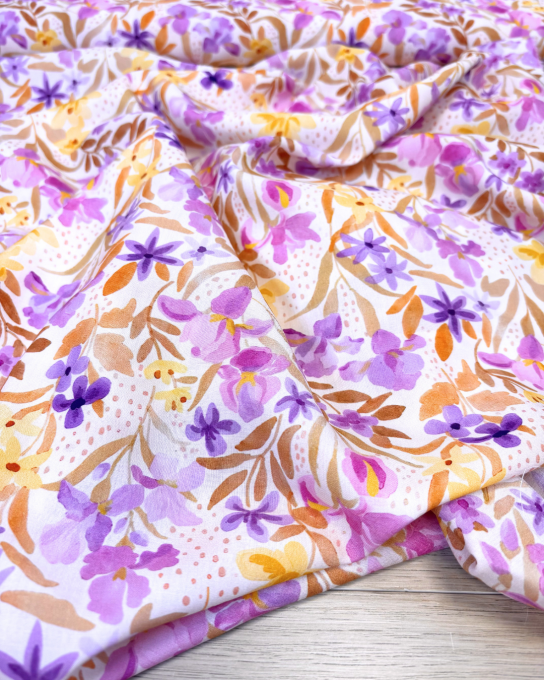 Popeline de viscose Bellini - Ecovero - par 10 cm