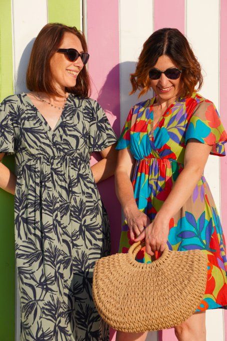 Patron La robe (ou blouse) Sorelle du 32 au 52 - VERSION POCHETTE -