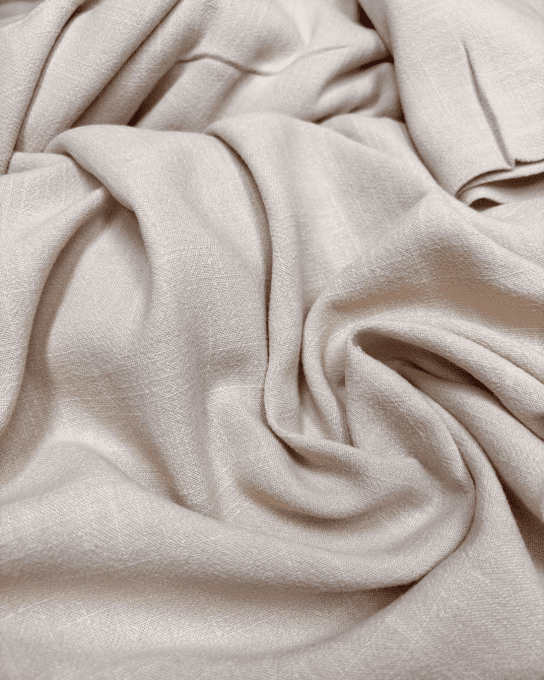 Lin Viscose Lavé Horizon Sable- par 10 cm
