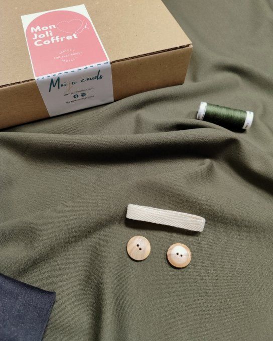 Mon Joli Coffret - La Veste Lory - Milano Kaki
