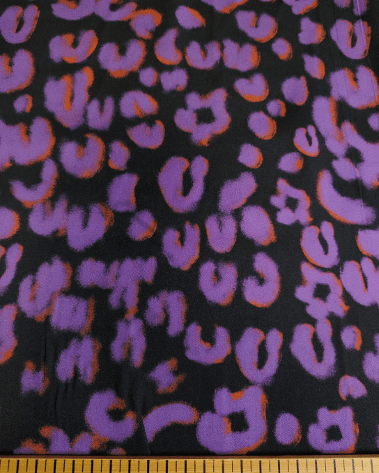 Satin de Viscose Léon - par 10 cm 