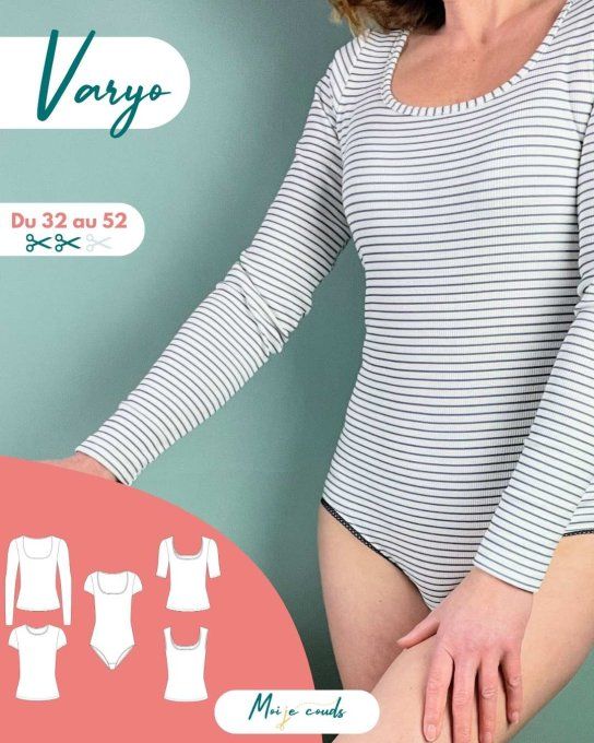 Mon Joli Coffret - Le Body Varyo- Jersey de Bambou