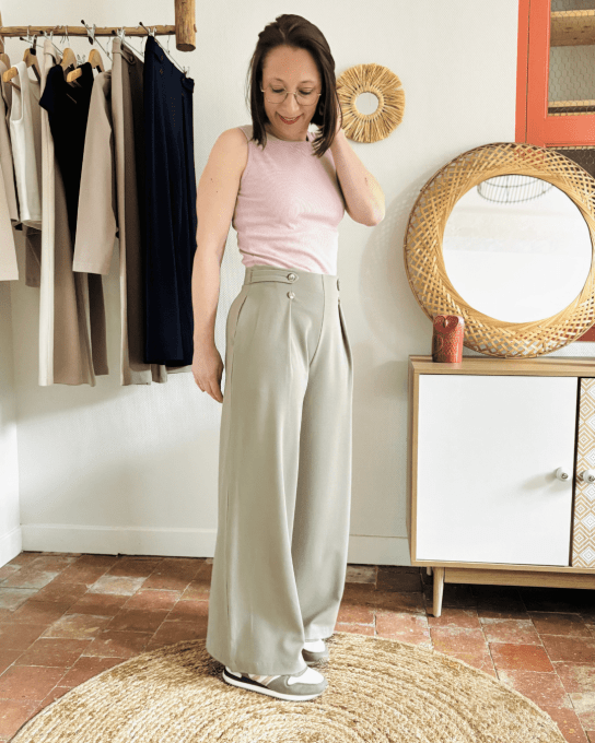 Patron Le pantalon Pym's du 32 au 52 - VERSION POCHETTE -