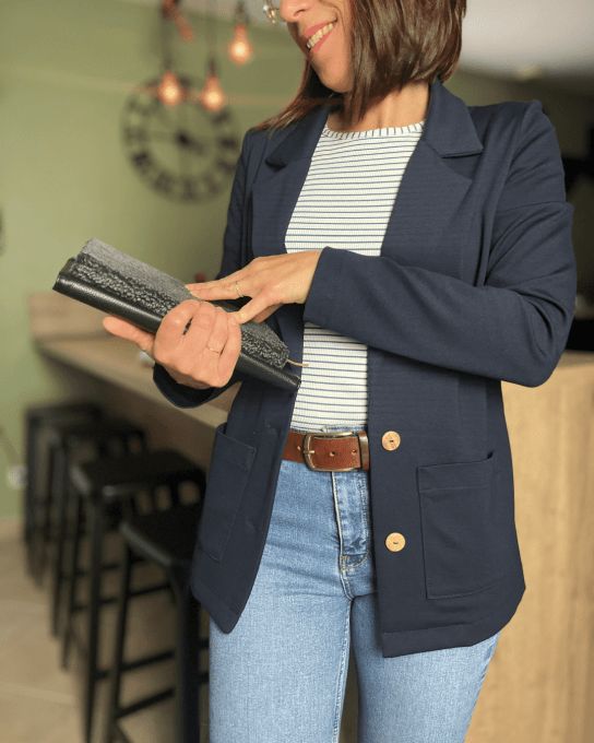 Mon Joli Coffret - La Veste Lory - Milano Marron Glacé