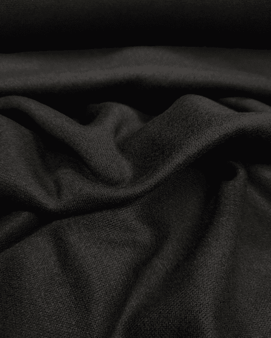 Maille Tricot Calin Noir - par 10 cm