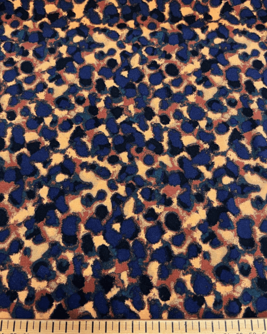 Jersey de Viscose Fauve - par 10 cm 