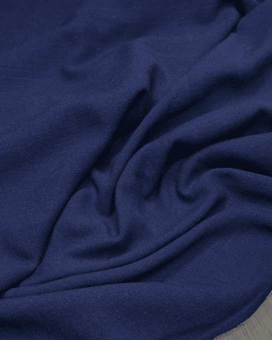 Mon Joli Coffret - La robe Aliz - Lin Viscose Lavé Bleu Nuit