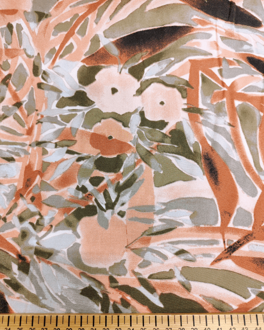 Twill de Viscose Brume - par 10cm 