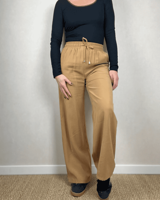 Twill de Viscose Velvis Camel  - par 10cm 