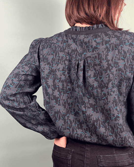 Patron La blouse ou robe Belam du 32 au 52 - VERSION POCHETTE -