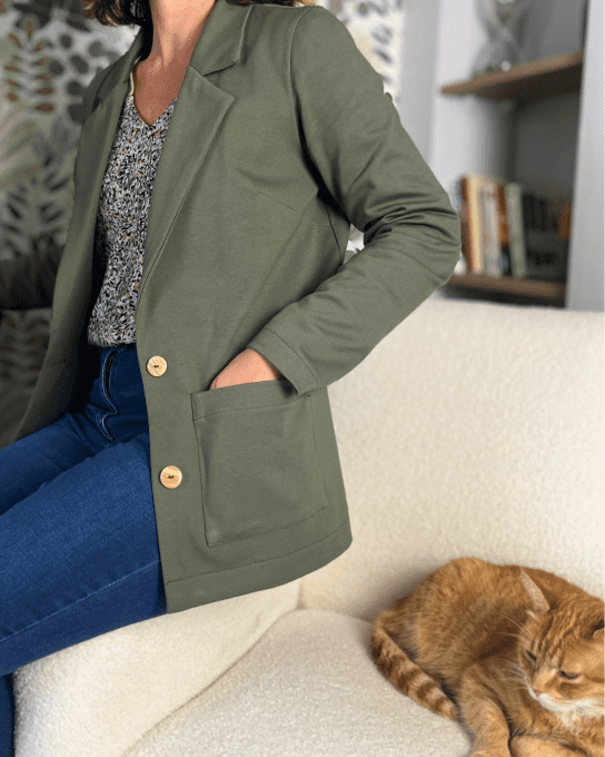 Mon Joli Coffret - La Veste Lory - Milano Beige Foncé
