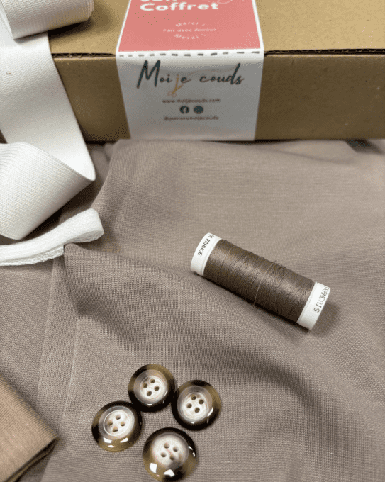Mon Joli Coffret - Le Pantalon Pym's - Milano Beige Argile