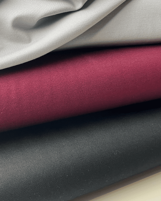 Jersey Lourd de Bambou Bordeaux - par 10 cm 