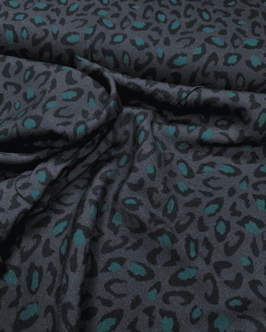 Mon Joli Coffret - La blouse Belam - Popeline de viscose Bagheera Anthracite- Eglantine et Zoé