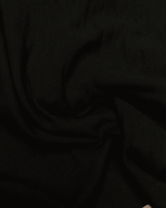 Lin Viscose Lavé Horizon Noir Essentiel - Coupon 1.70m