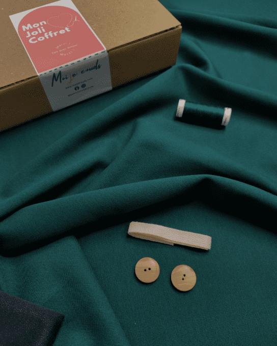Mon Joli Coffret - La Veste Lory - Milano Vert Foncé
