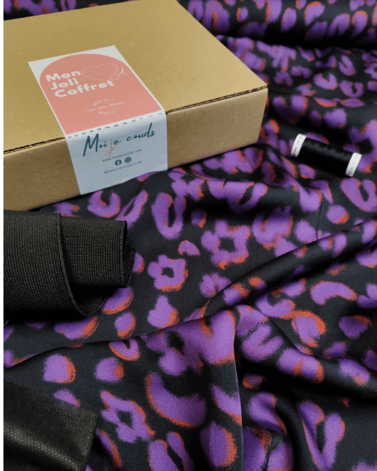 Mon Joli Coffret - La Jupe Eolya - Satin de Viscose