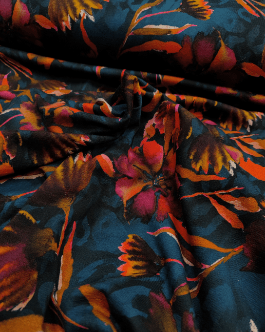 Jersey de Coton Botanique - par 10 cm